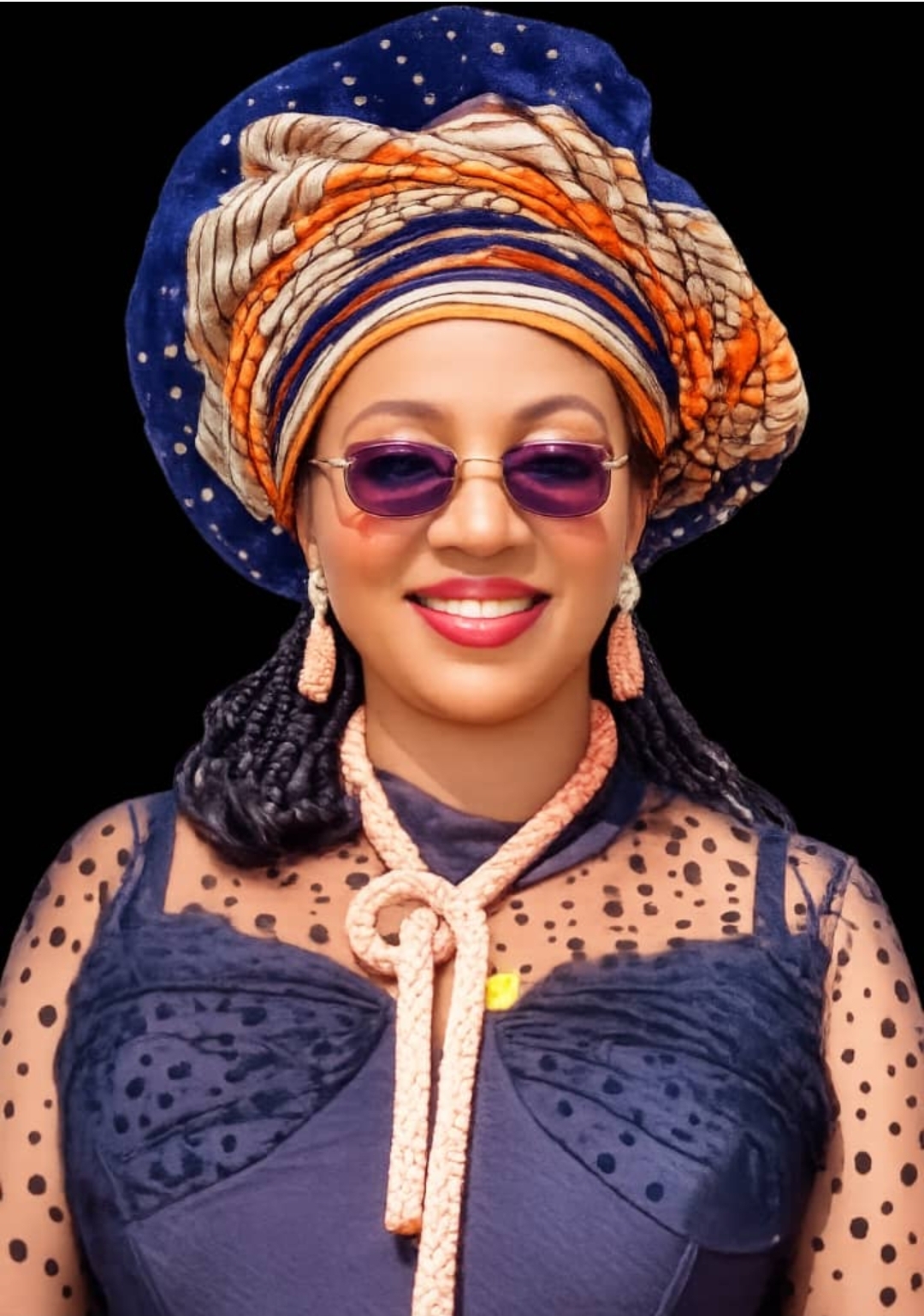 Portrait of Dr. Evelyn Ikuenobe-Otaigbe, FSM, mni